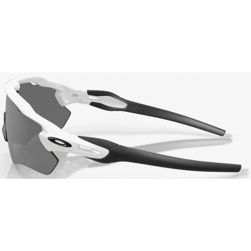 Oakley Radar EV Path Polished White Linse Prizm Black Polarisiert