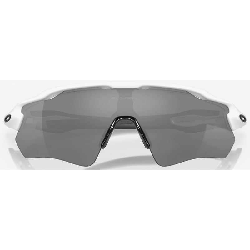 Oakley Radar EV Path Polished White Linse Prizm Black Polarisiert