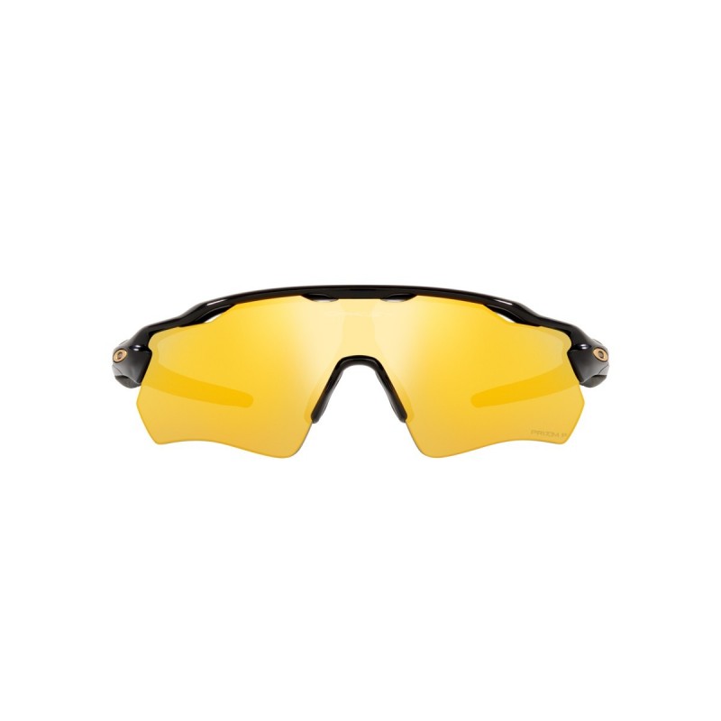 Oakley Radar EV Path Polierte Schwarze Linse Prizm 24K polarisiert