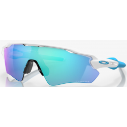 Oakley Radar EV Path polierte weiße Linse Prizm Sapphire OO9208-5738