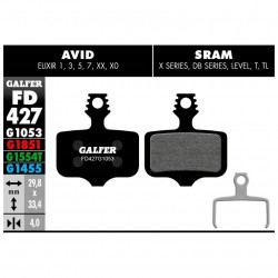 Galfer Standard Level, T, TL / Avid, Elixir und SRAM X0, X7, X9 und XX