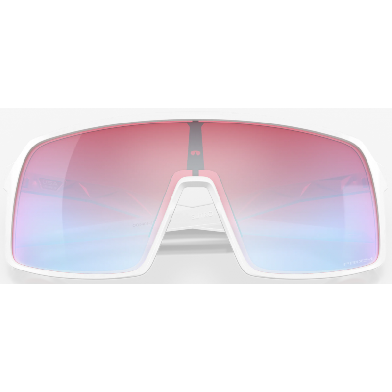 Oakley Sutro Polished White Linse Prizm Snow Sapphire OO9406-2237
