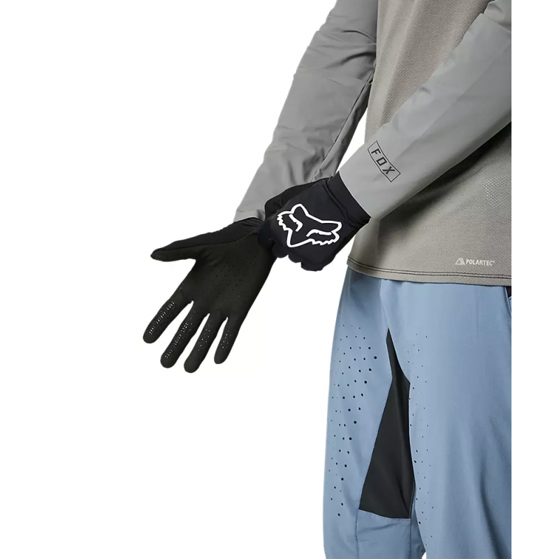 Fox Flexair schwarz lange Handschuhe - Versand 24h - Beste Preise