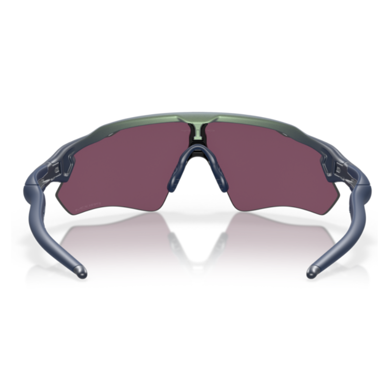 Oakley Radar EV Path Matte Silber/Blaue Farbenwechsel Linse prizm Straße schwarz